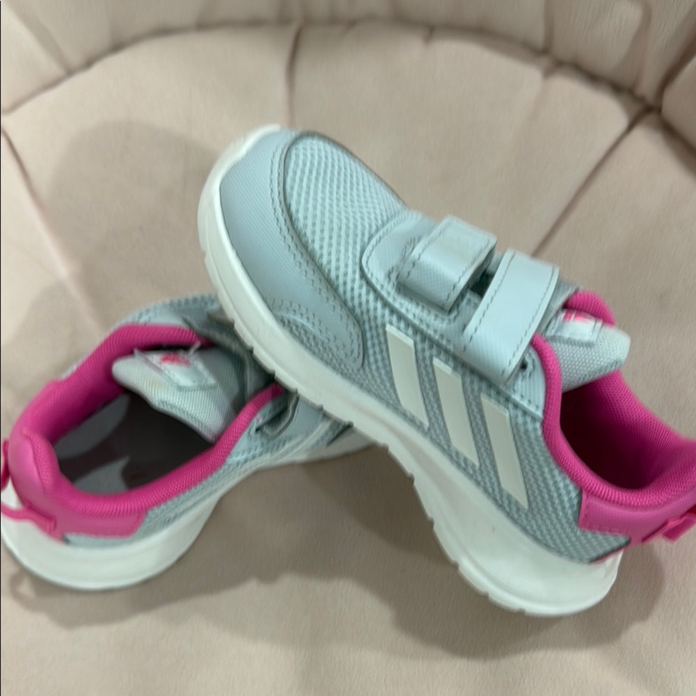 Adidas Kids Shoes - Light Blue and Pink